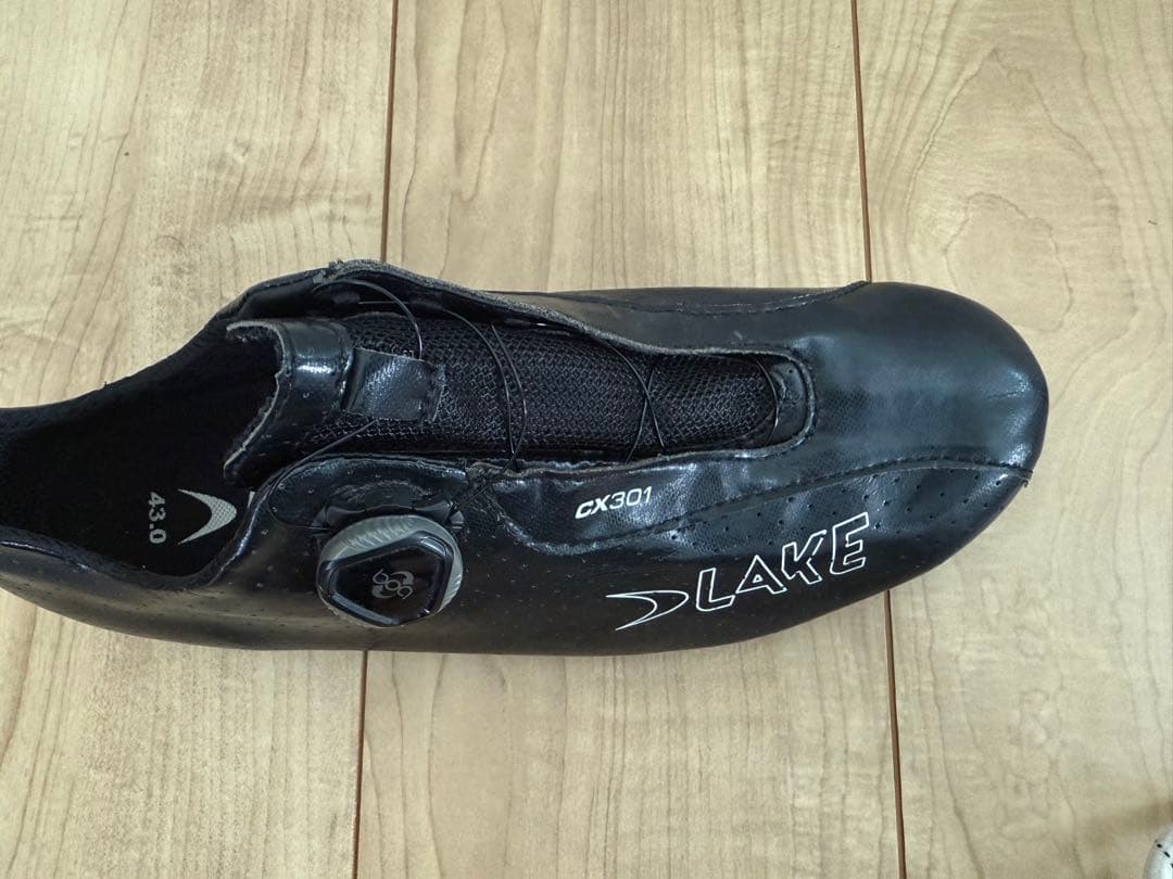 希少 レイク cx301 サイズ43 ロードレースビンディングシューズ
