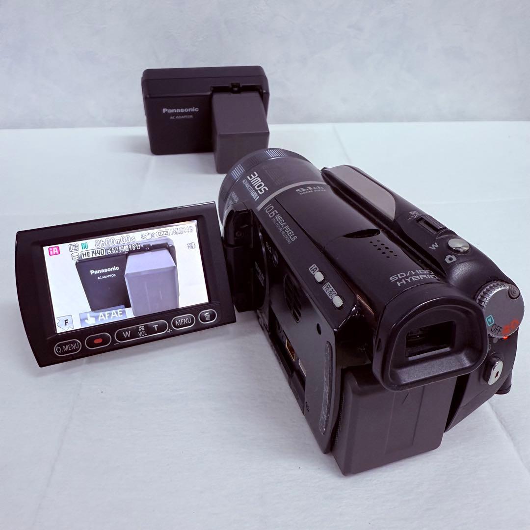 【美品】Panasonic デジタルハイビジョンカメラ HDC-HS300