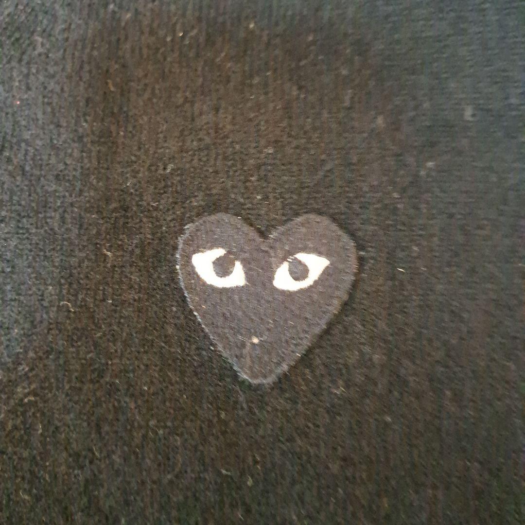 PLAY COMME des GARÇONS ブラック Vネックセーター L