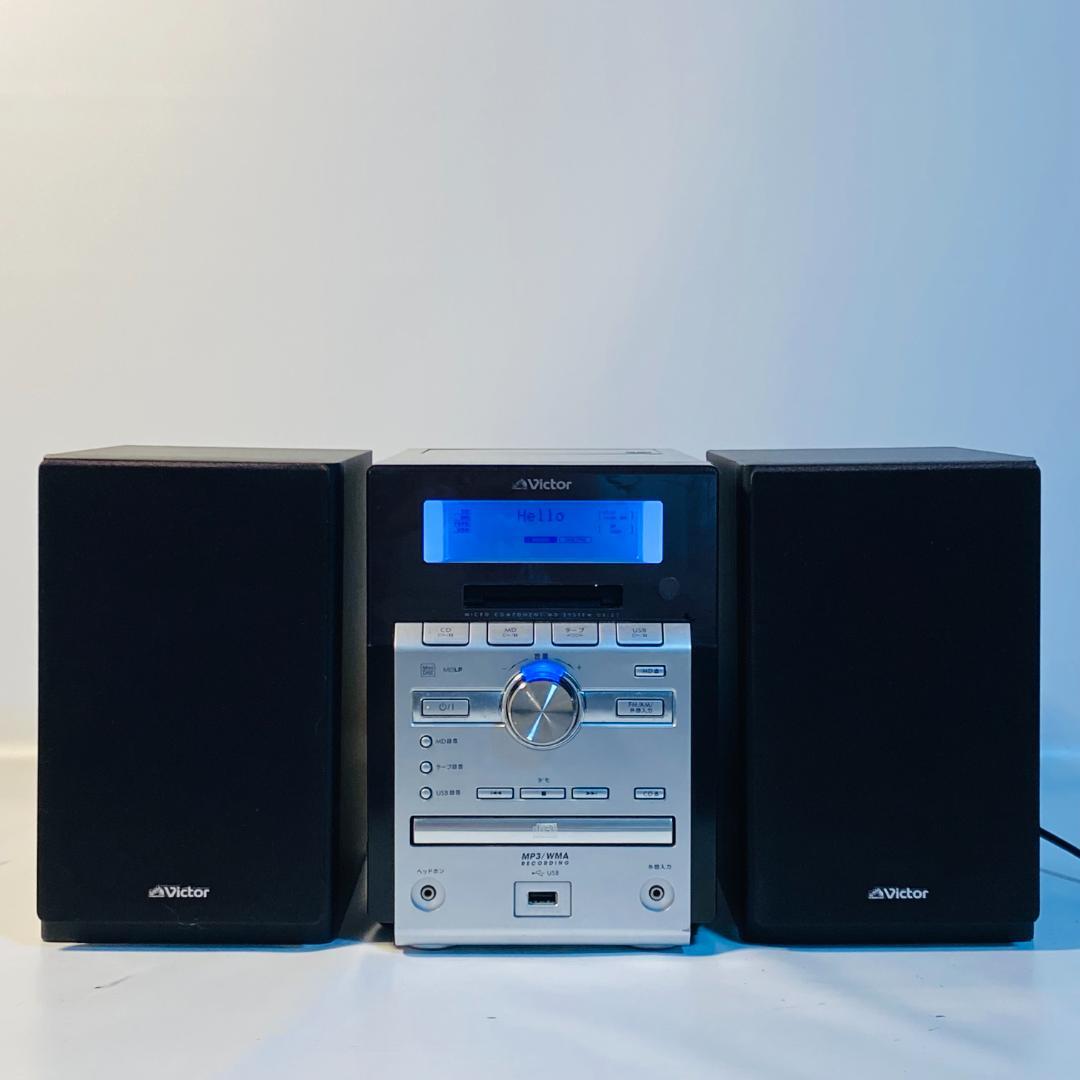 VICTOR マイクロコンポーネントMDシステム CA-UXZ2-B CD