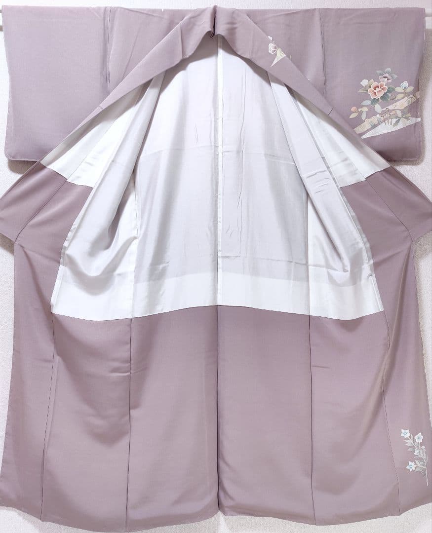 ❰6540❱ フルセット　訪問着　金駒刺繍　袋帯　三越　入学式　結婚式　正絹着物