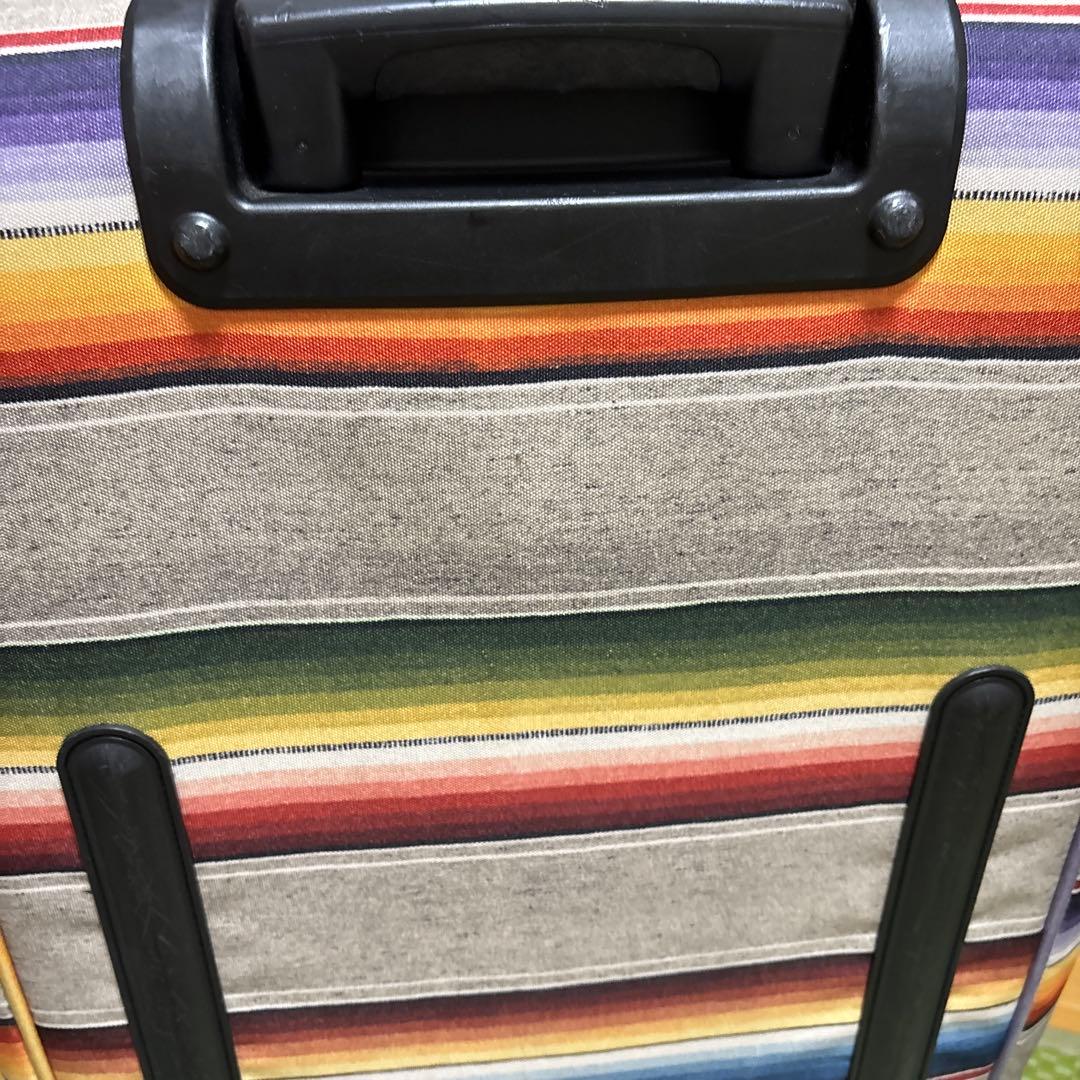 BURTON バートン　ストライプ柄 キャリー付きバックパック 内容量120㍑