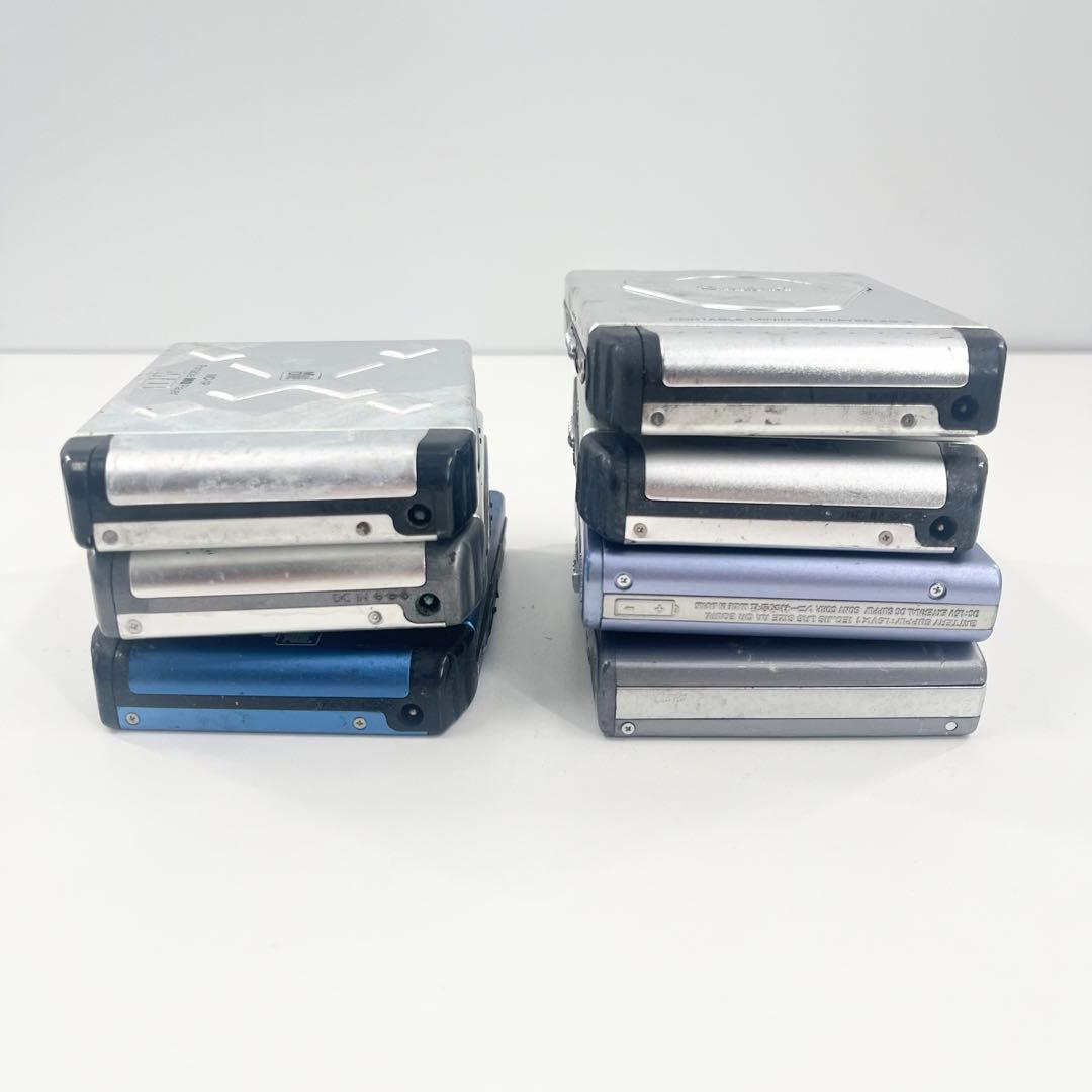 SONY 等 MDウォークマン MDプレーヤー 8個 まとめ売り