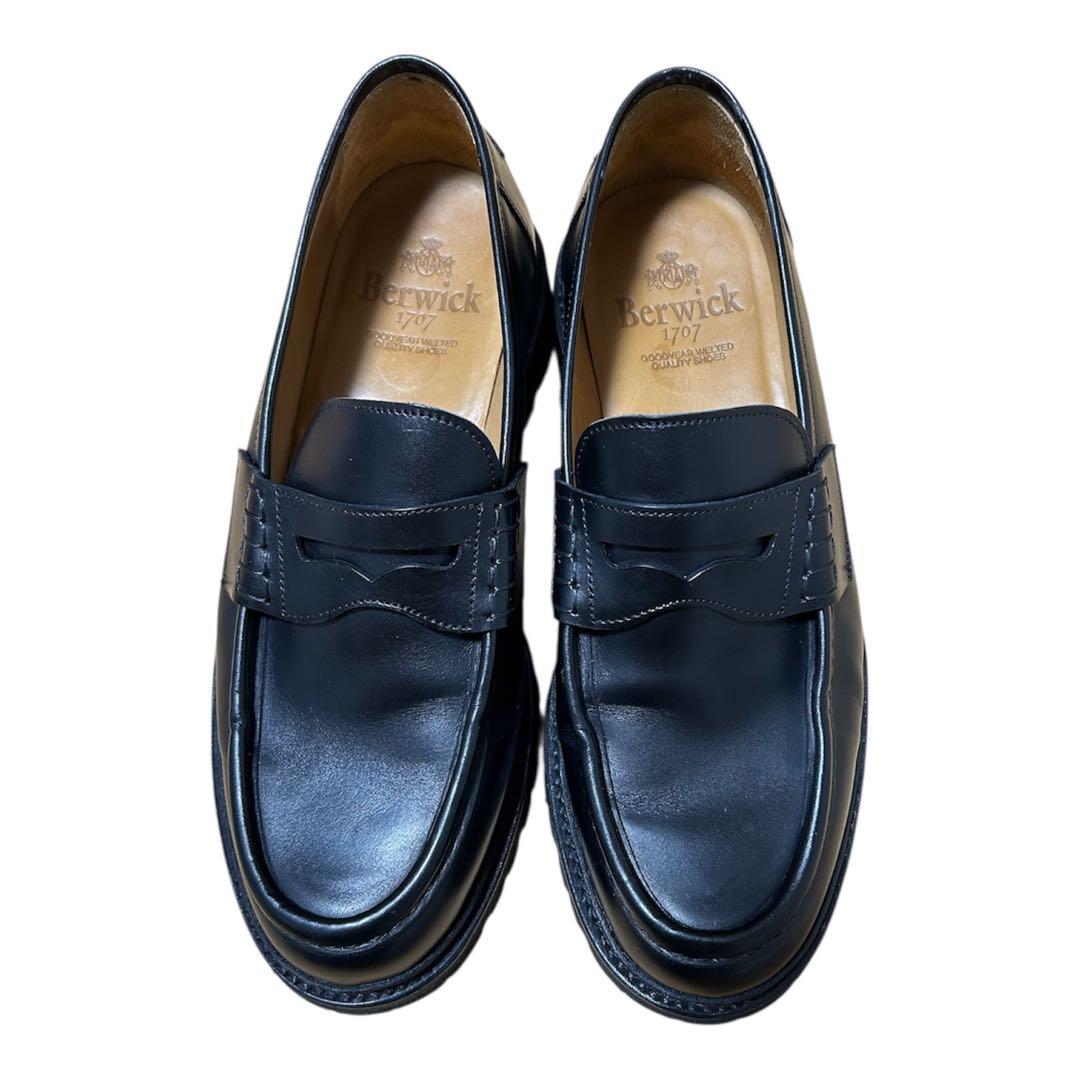 Berwick 1707 ローファー 5293 ブラック 27cm