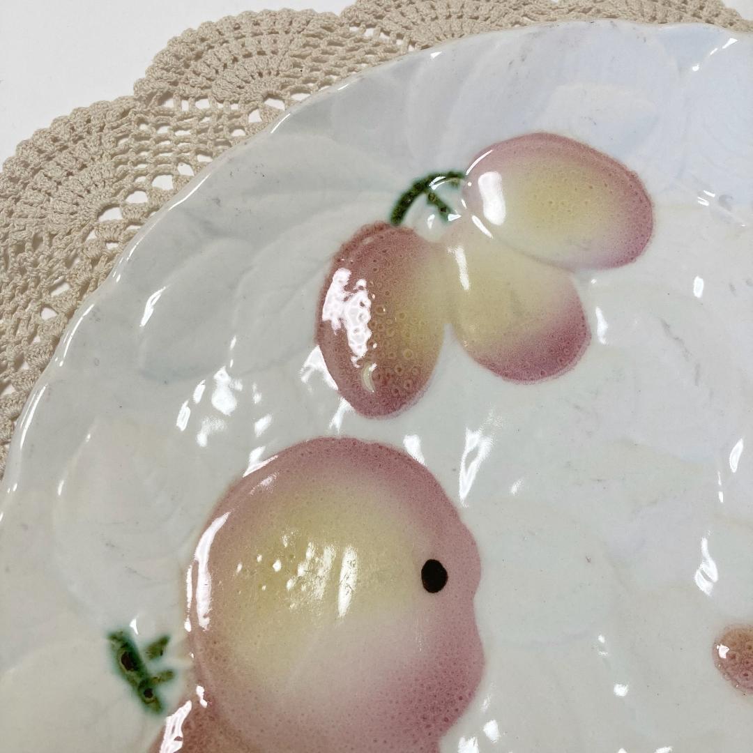 ⭐️フランスアンティーク サルグミンヌ バルボティーヌ 大皿 30cm