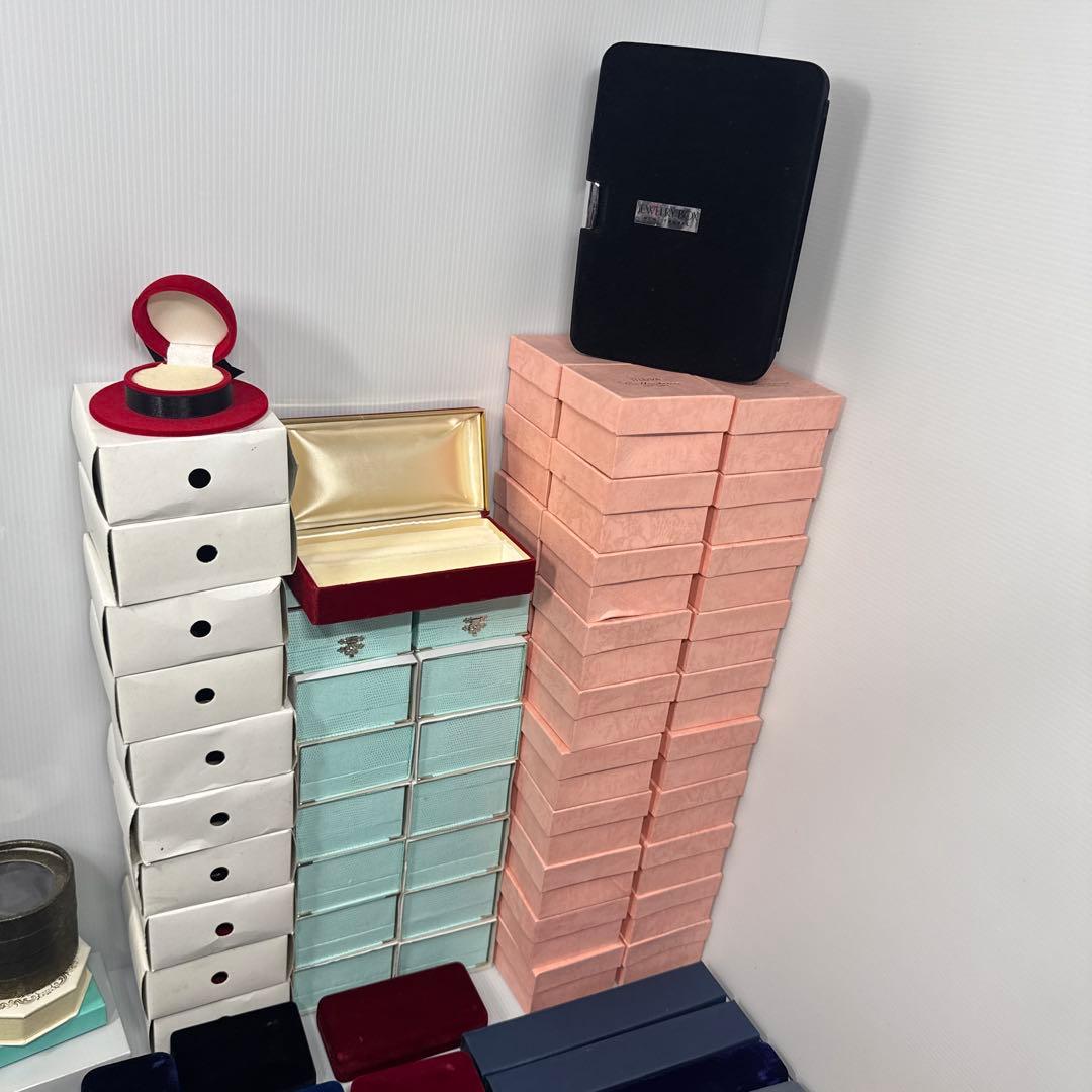 値下済 超大量148点 ジュエリーケース アクセサリーケース 他 空箱 まとめ