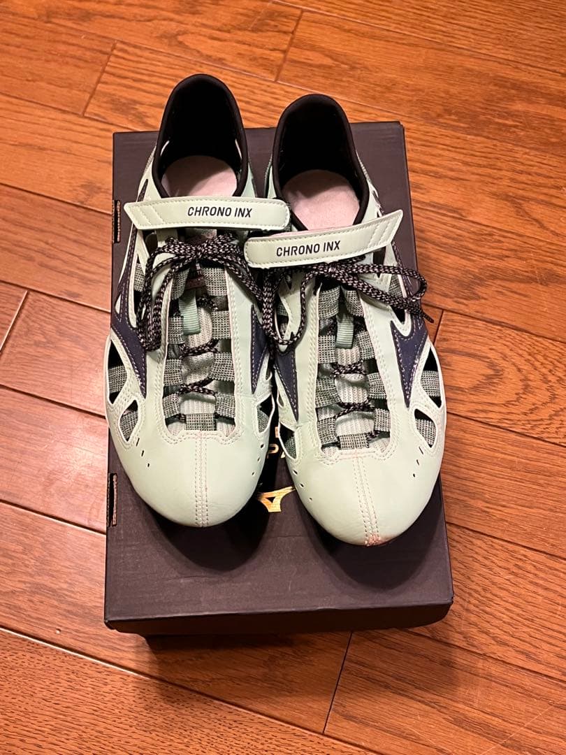 CHRONO INX スパイクシューズ ミントグリーン　25.5