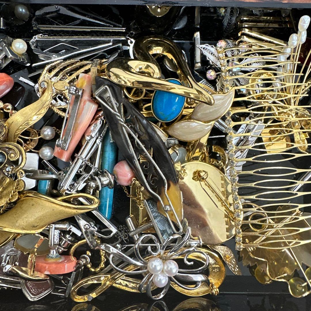 【遺品整理】ブローチ アクセサリー まとめ silver k18gp 計438g