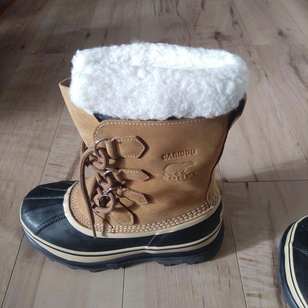 SOREL CARIBOU スノーブーツ 24 リアルフィット 女性用