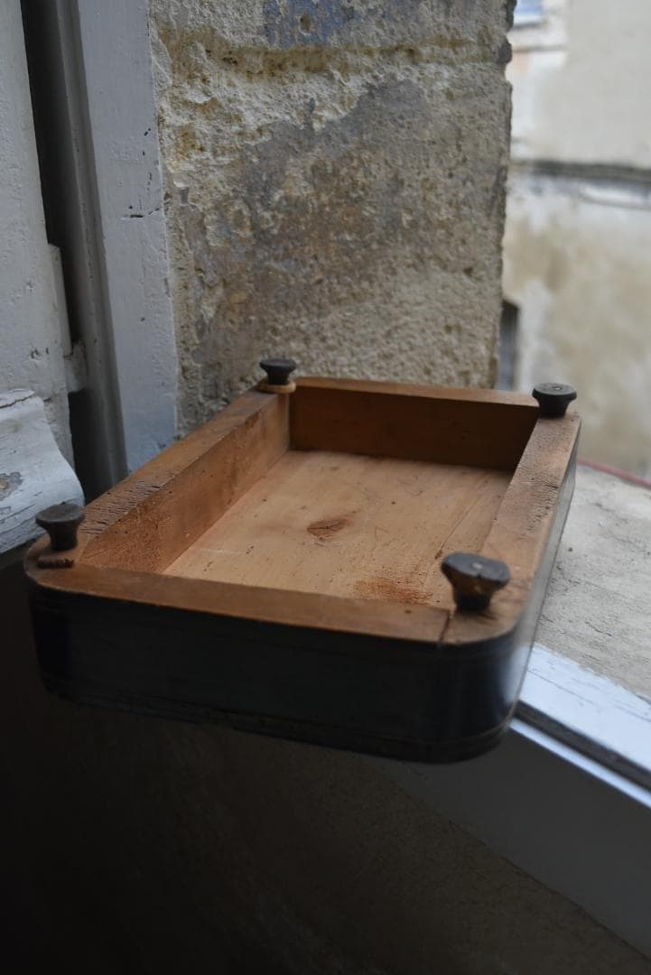 フランス19世紀　ガラスドーム台座　N3　アンティーク