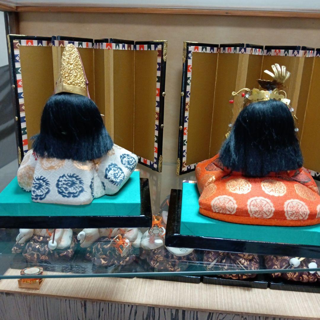 人間国宝　初代原米州作　雛人形　木目込み人形　昭和レトロ　ケース付き