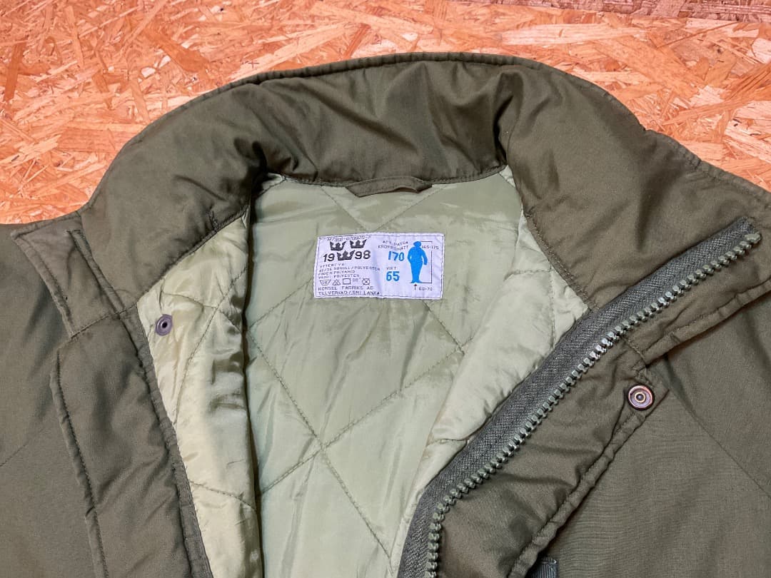 スウェーデン軍 M90 COLD WEATHER PARKA 後期 170/65