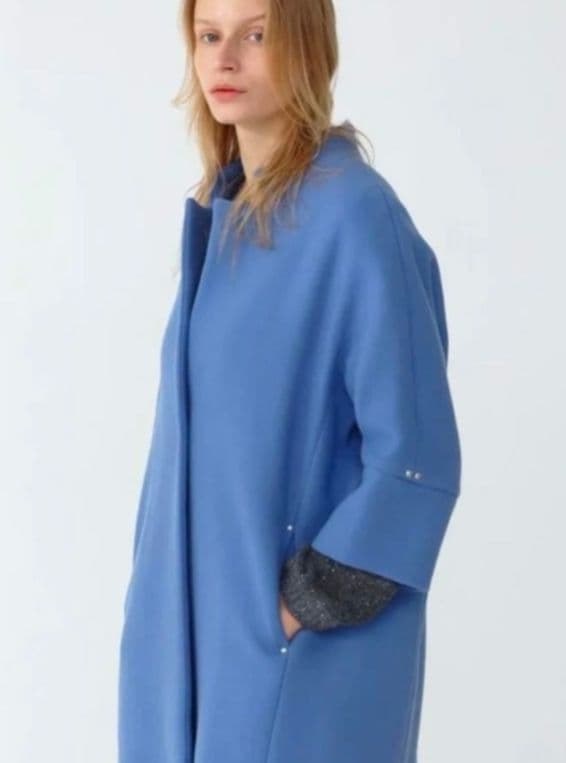 最安出品！　ヤマダヤ　現行品　Aga＋アーガ ダブルメルトン コクーンコート