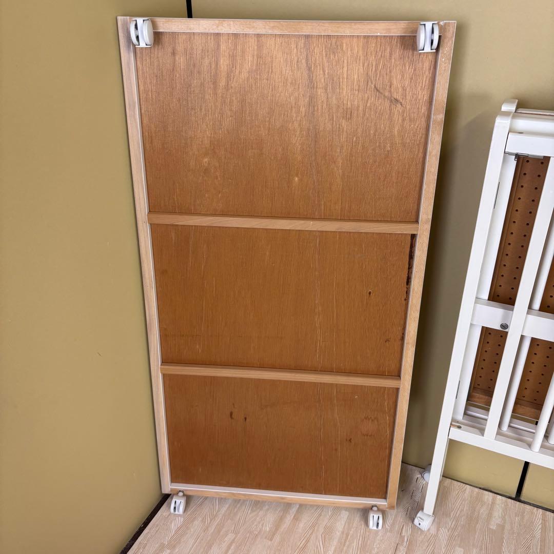 除菌清掃済☆綺麗☆　安心安全の日本製　スリーピー　ワンタッチハイベッド　ホワイト