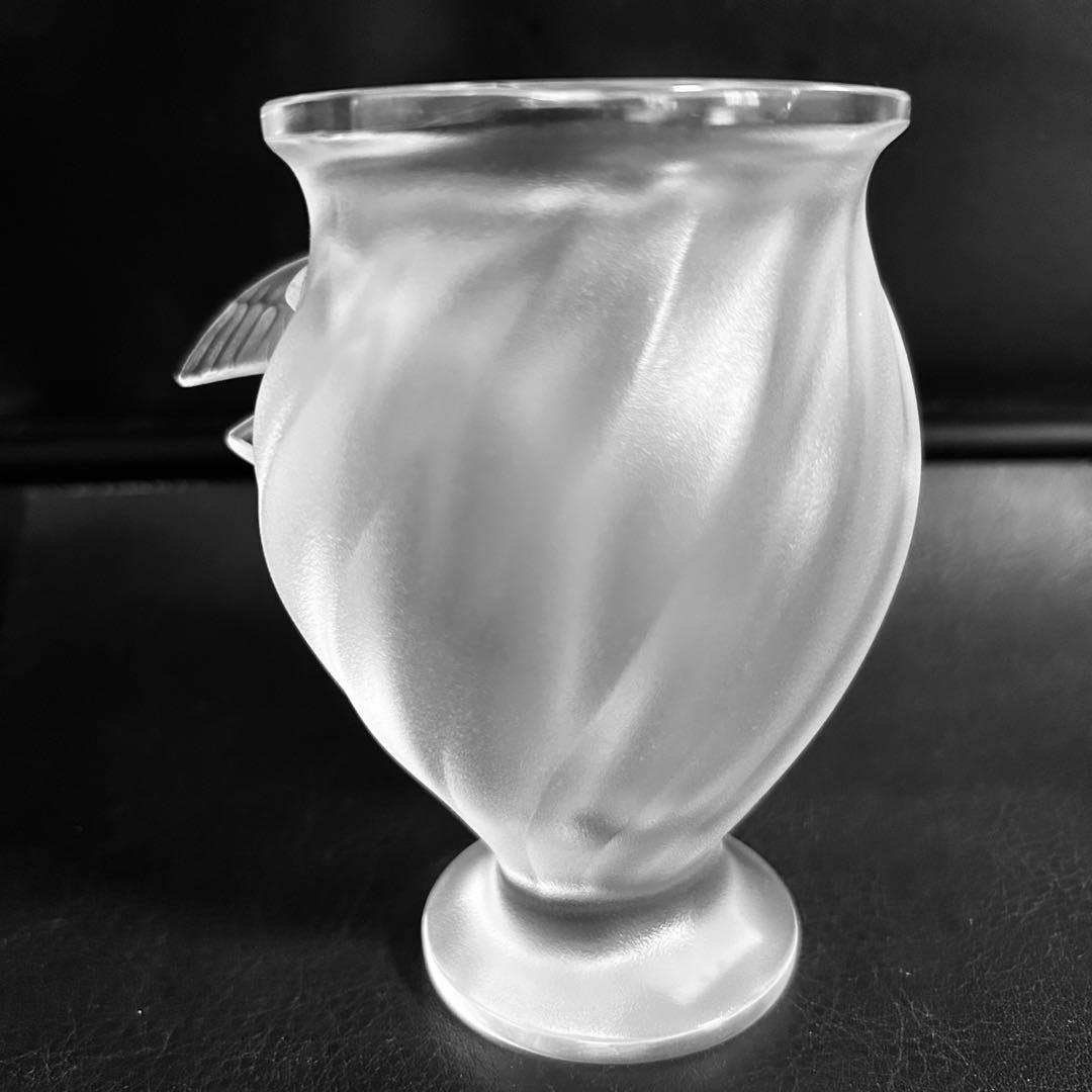 ⭐︎ご成約済み　希少【ロジーヌ】　ルネ・ラリック Lalique 花瓶　レア　美品
