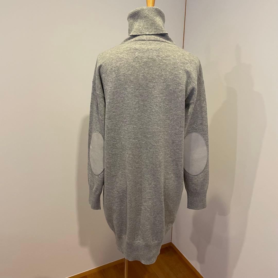 マルタンマルジェラ エルボーパッチ ニット ワンピース