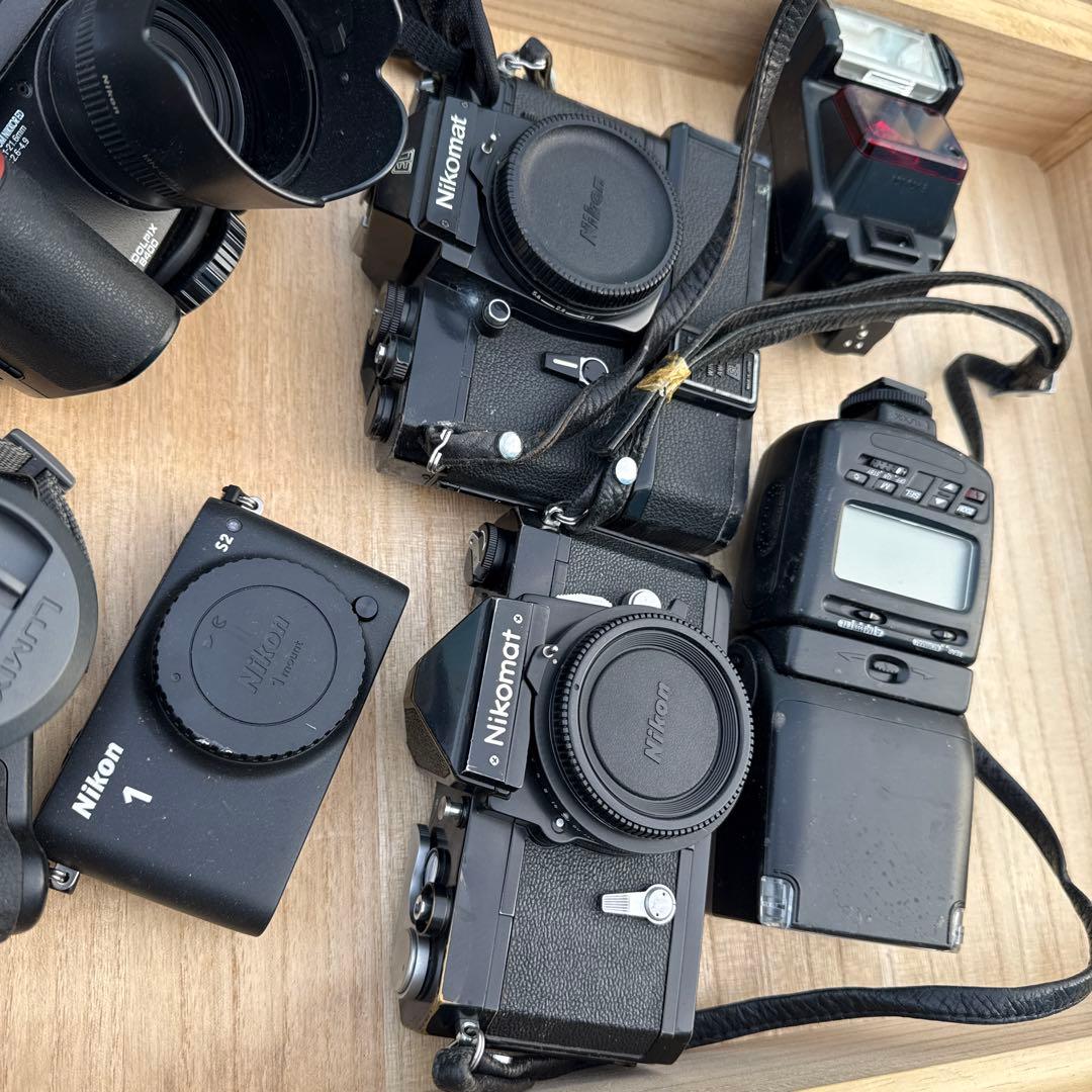 ニコン　カメラとレンズなど　動作確認不可ジャンクとして　カメラまとめ売り