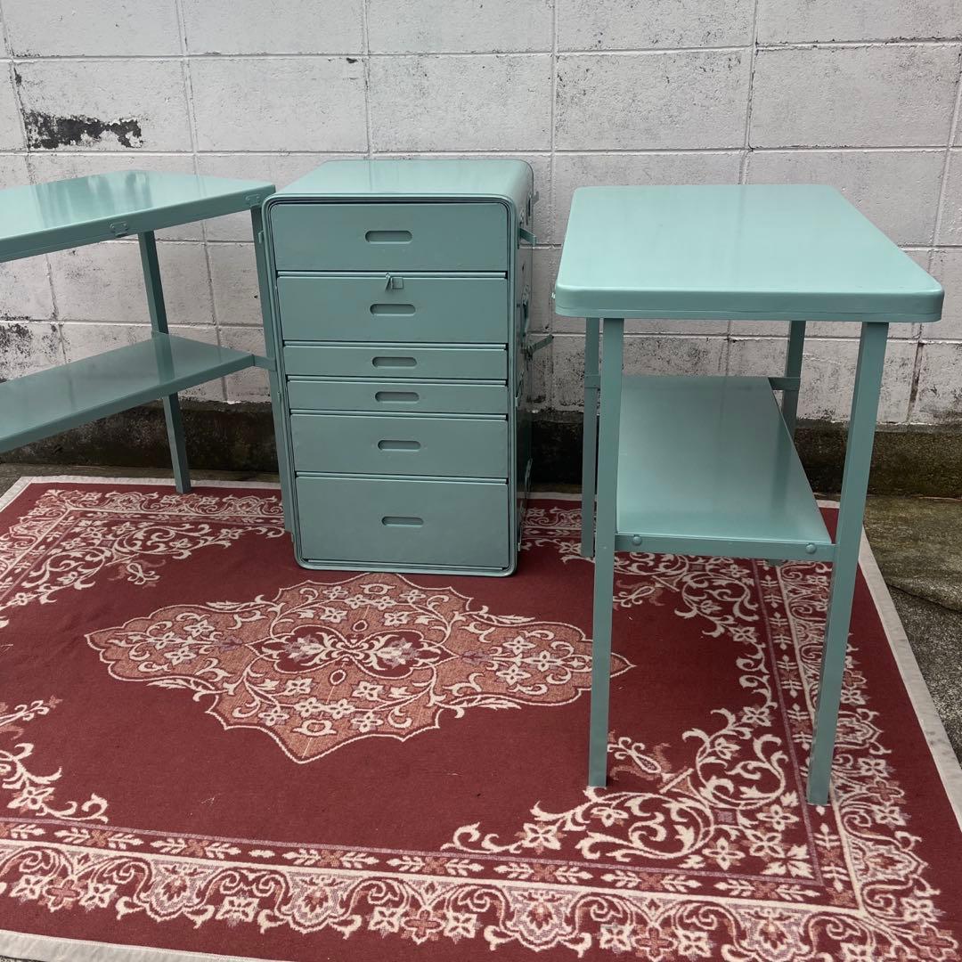 美品◼︎米軍実物 ステーションデスク メディカルデスク ガレージ アウトドア