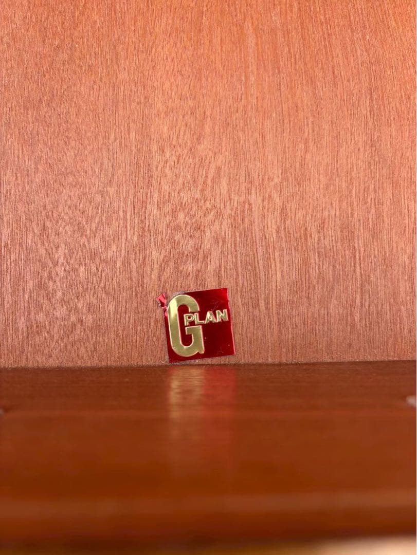 取手がレア！G PLAN 木製 5段引き出しラック