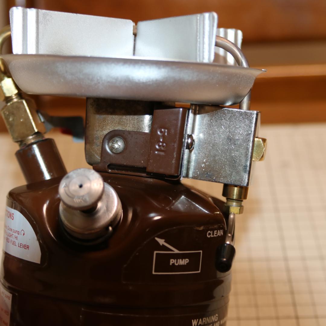 美品　希少　ヴィンテージ　コールマン 400 茶ピーク１　No.42