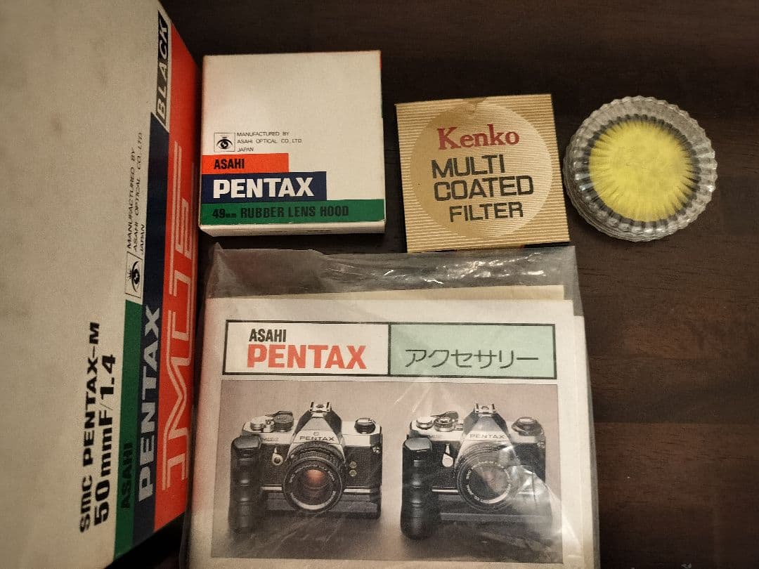 PENTAX/ペンタックス ME 一眼レフカメラ ブラック　付属品込み