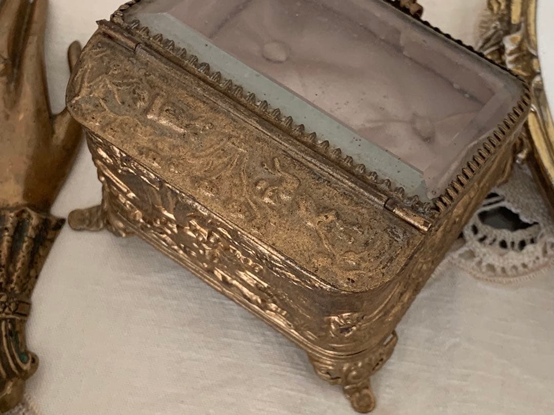 jude フランス　蚤の市　ジュエリーケース　ブロカント