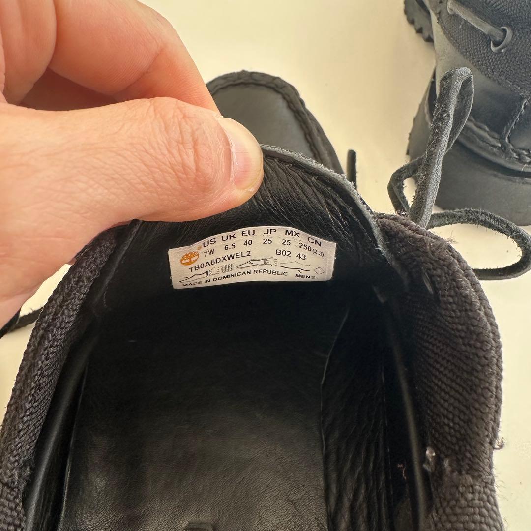 靴 Timberland 25SS AUTHENTIC 3-EYE BOAT