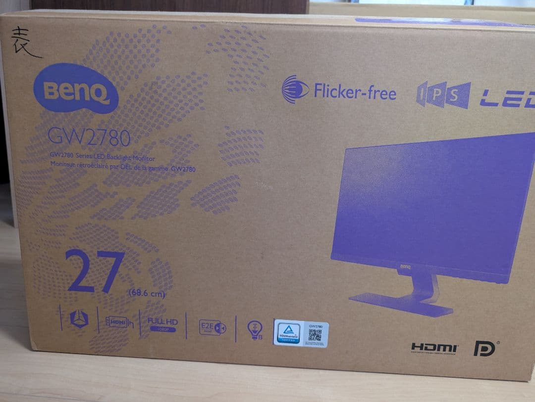 BenQ 27インチモニター GW2780
