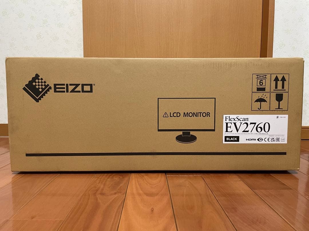 EIZO FlexScan EV2760 27インチブラック開封済未使用 元箱付