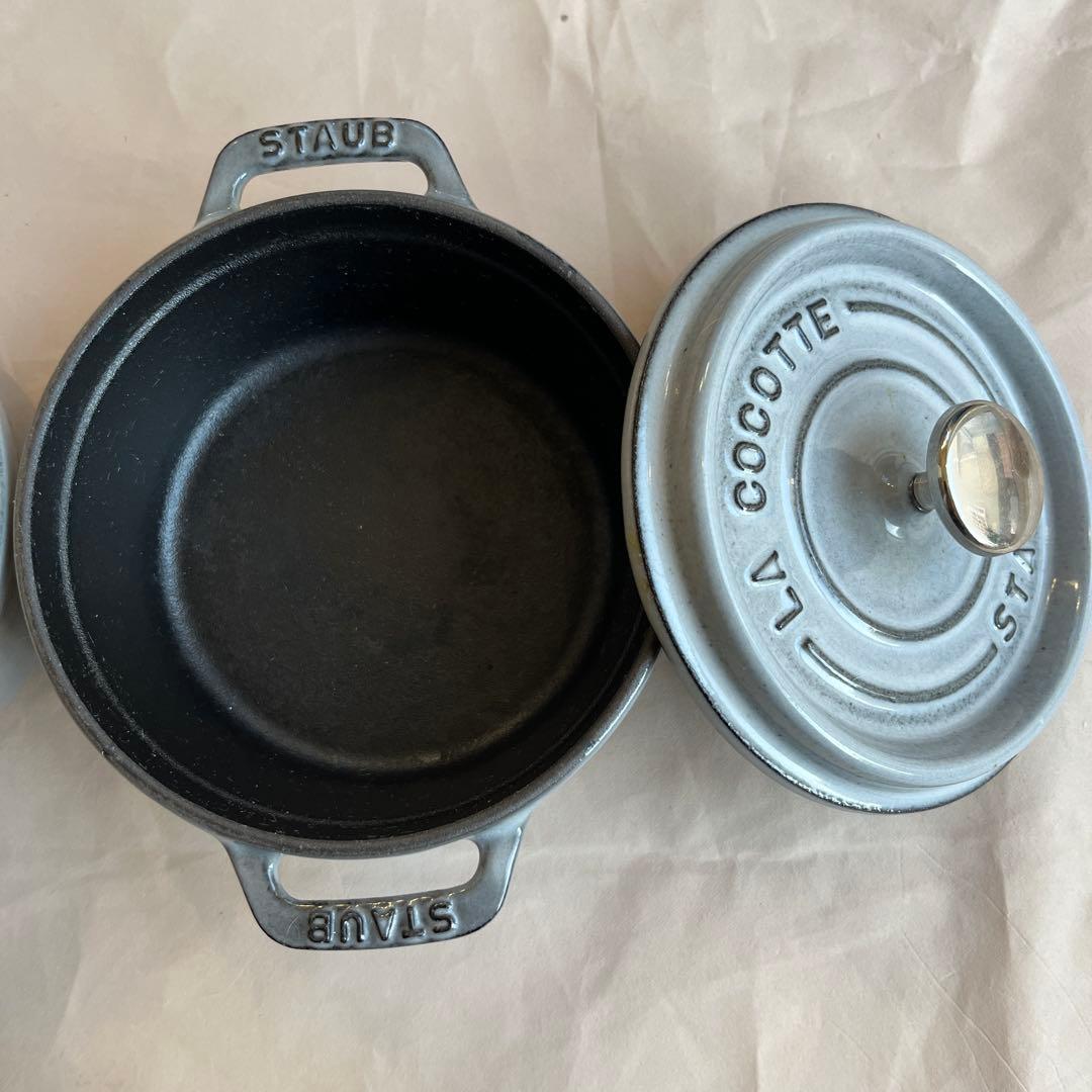 STAUB 12cm　グレー　2個