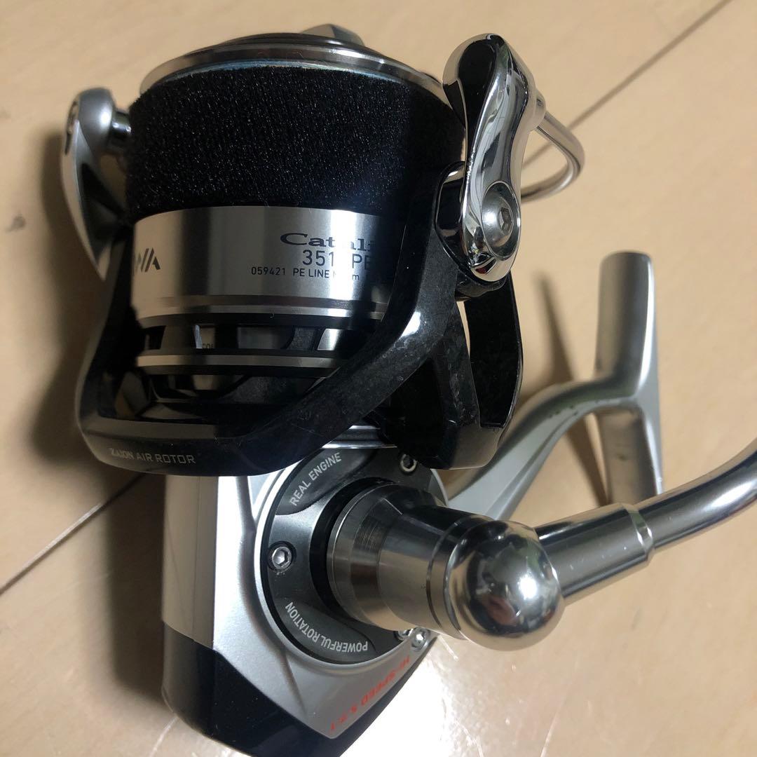 ダイワ　12キャタリナ3515PE-H ハンドルゴメクサスカスタム