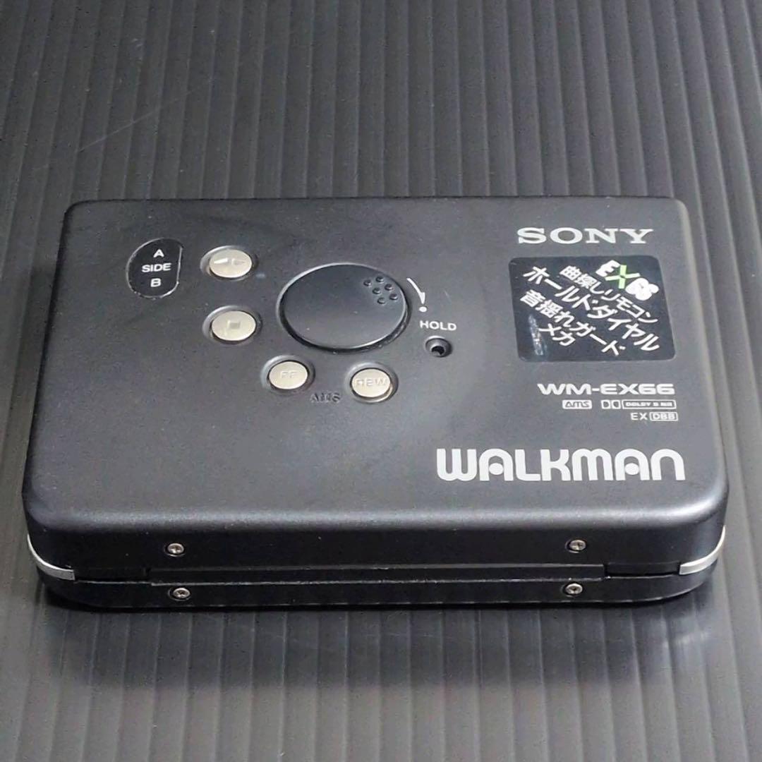 SONY ウォークマン WM-EX66 ブラック 完品 付属多 現状品 元箱付き