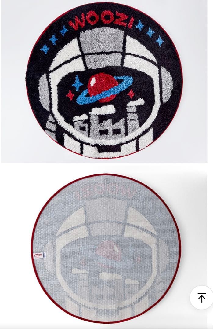 seventeen アーティストメイド　ウジ　ラグ　トレカ付き