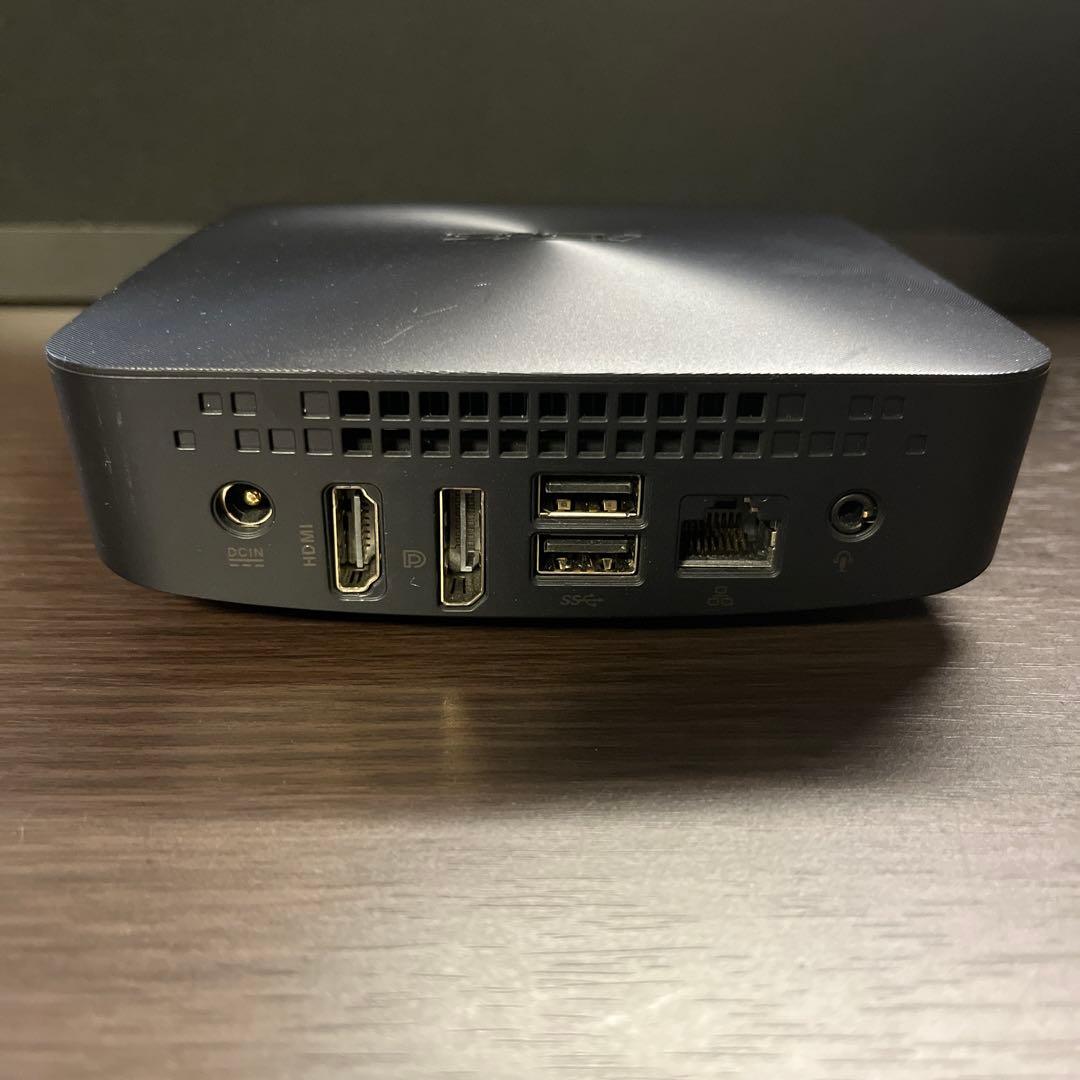 ミニPC ASUS UN42 Win10 SSD 256GB メモリ10GB