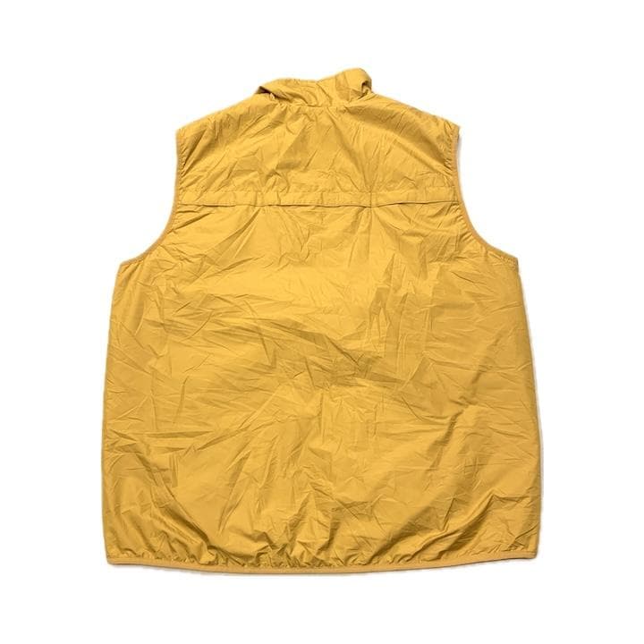 パタゴニア 古着 ナイロンベスト マスタード オーバーサイズ XXL