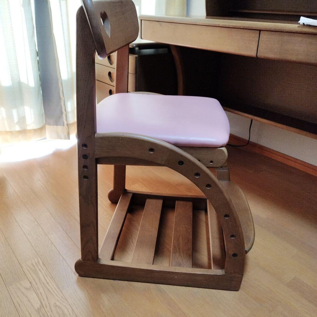 【chibikoro】カリモク学習机５点セット：デスクチェア