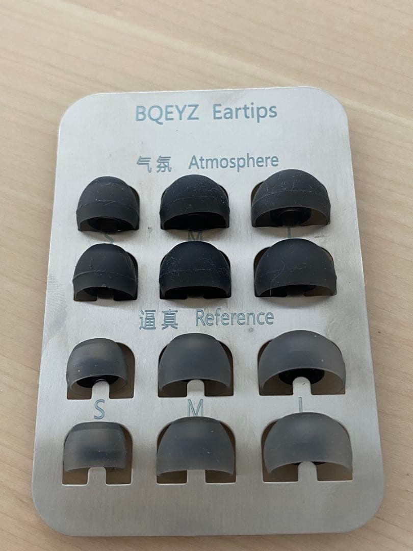 BQEYZ ビーキューアイズ イヤホン Winter ブラック 4.4mm①