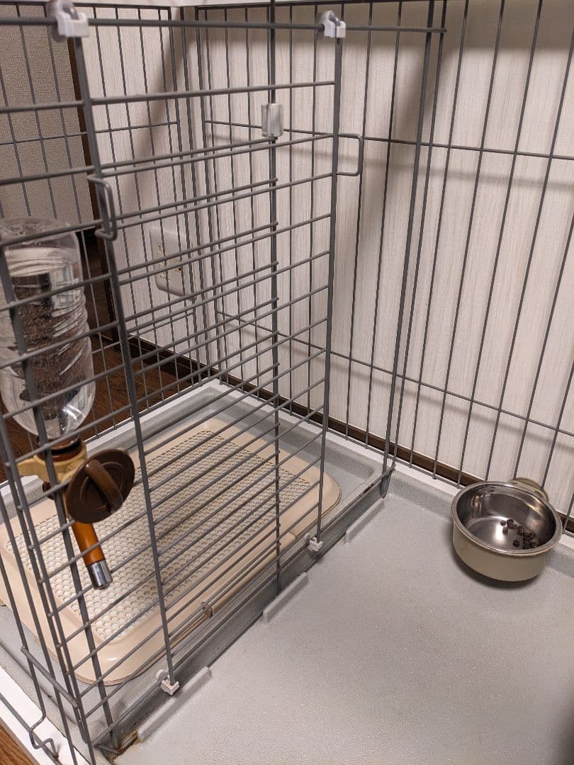 【犬用ケージ☆屋根付き】 ペティオドックルームサークルワイド☆トイレスペース分離