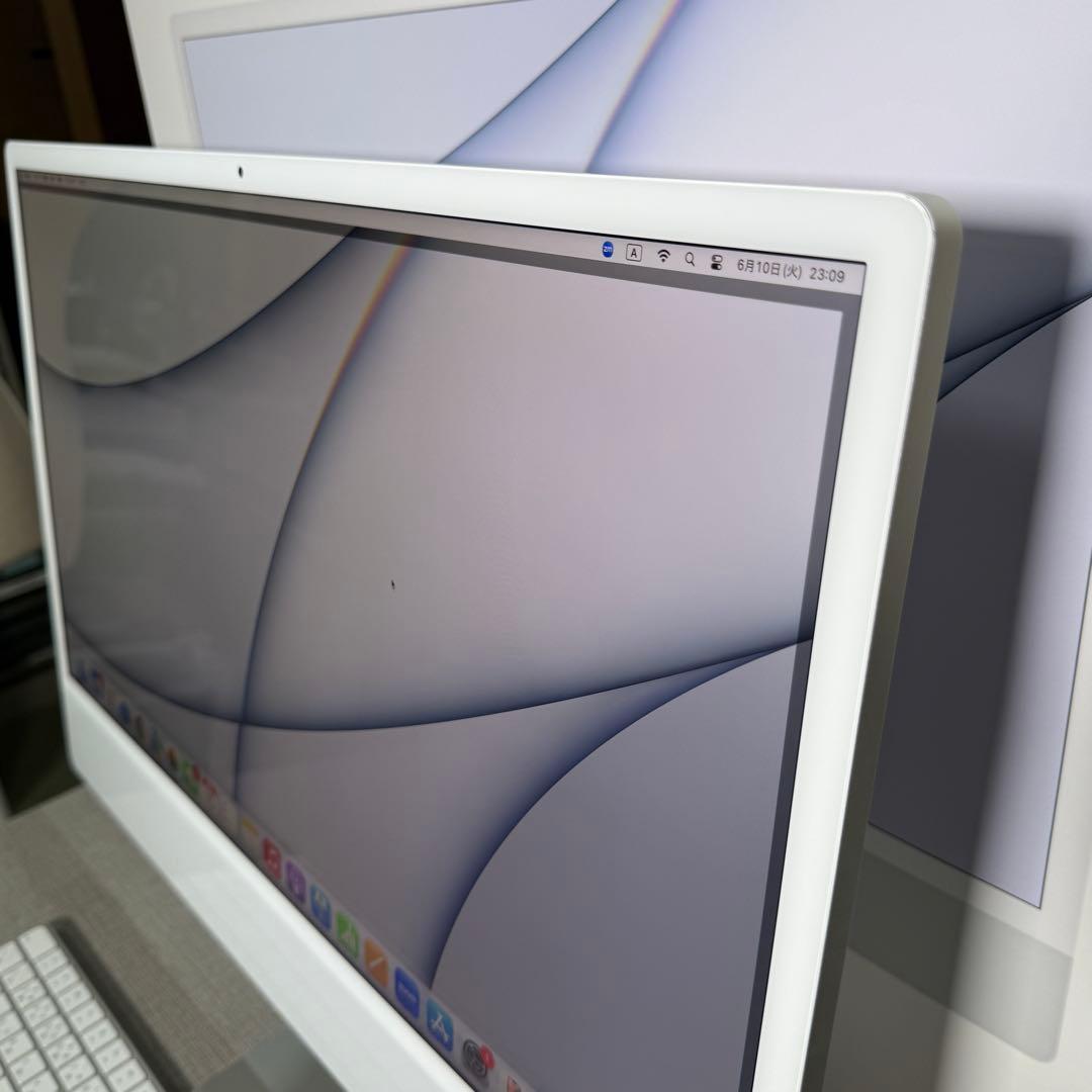 Apple iMac 24インチ 2021　シルバー