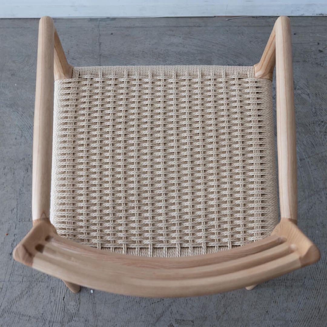 アームチェア アッシュ材 / ウレタン塗装 ペーパーコード F7-135NA