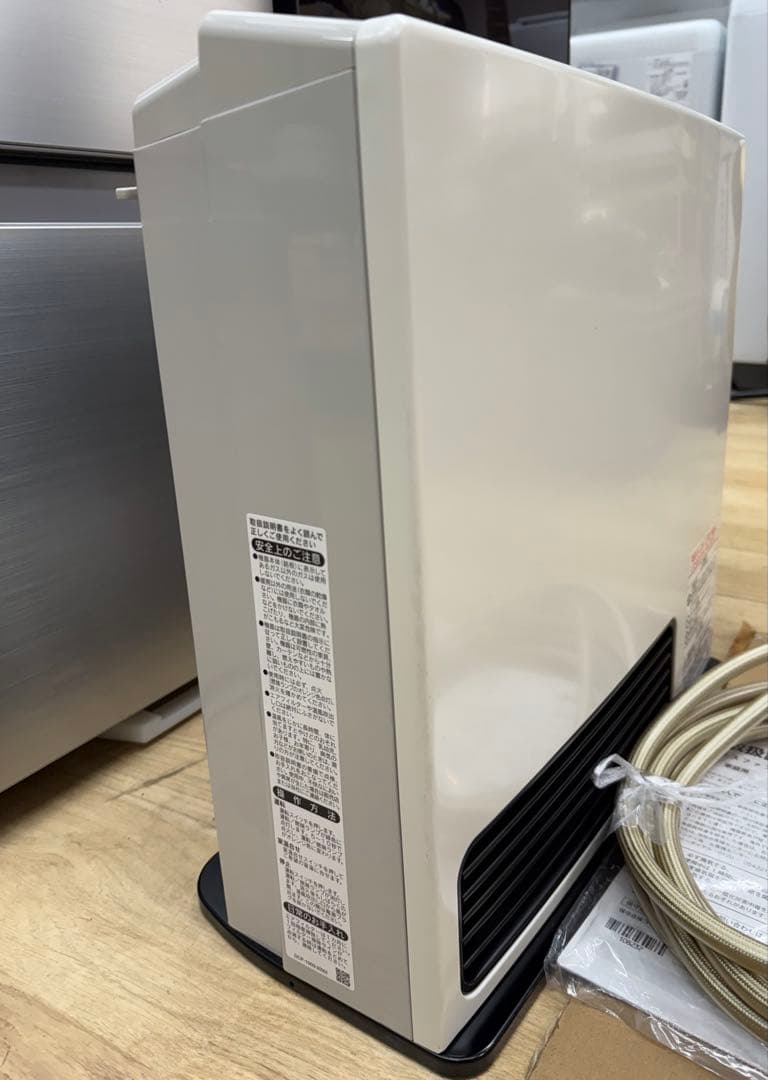 専用Rinnai ガスファンヒーター　都市ガス用　2022年12月製造　美品