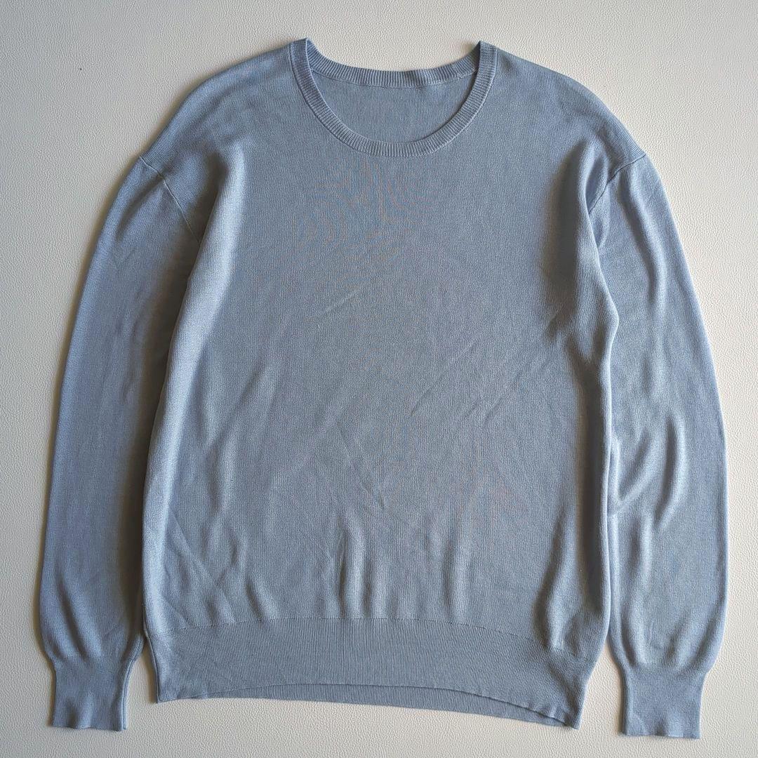 エブリディアイライク アンサンブル シルク100% クルーネック 手洗い可