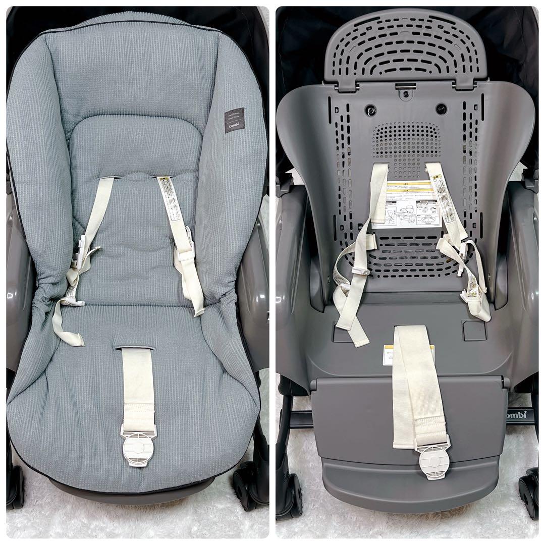 【美品】　Combi 　NEMULILA ＋L ハイローチェア　手動