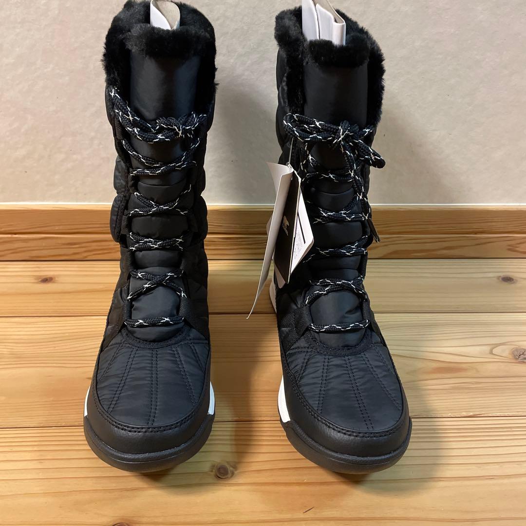 SOREL ブラックファーブーツ