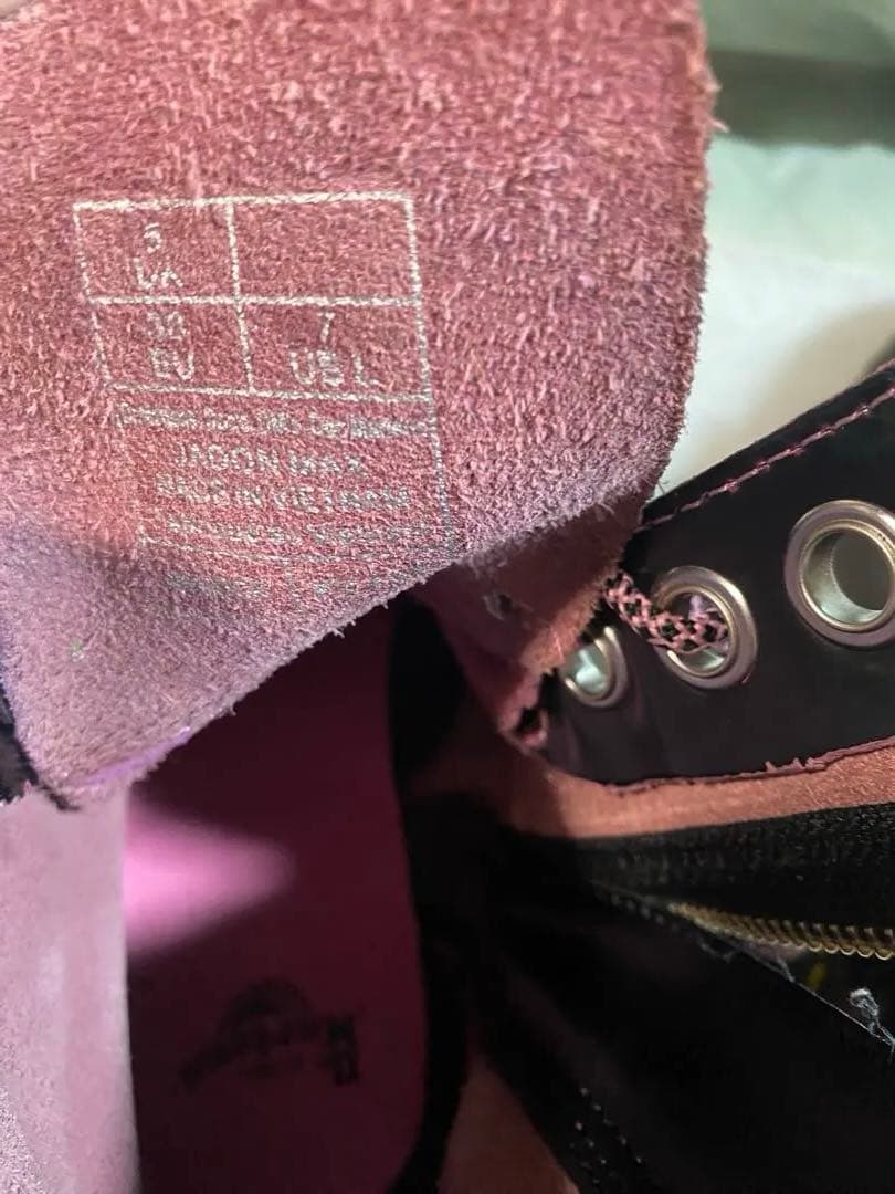 【美品】Dr. Martens バレンタイン厚底　フォンダンピンクUK5