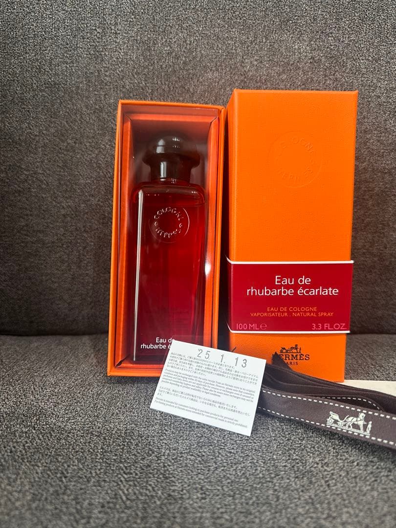 HERMES エルメス香水　オードゥ ルバーブ