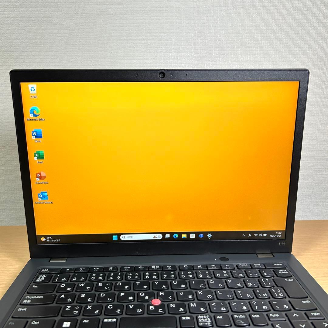 Windowsノート本体 Lenovo ThinkPad L13 Gen3 i5 16GB Office