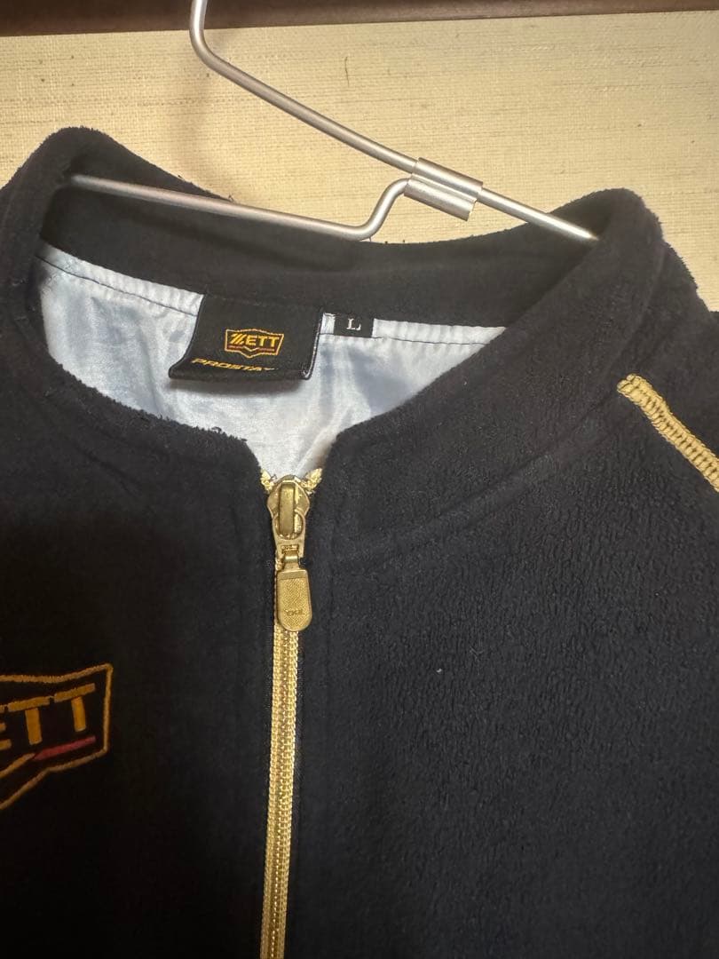 ゼット　プロステイタス　オーダーグローブ　外野手用 ハーフジップセット