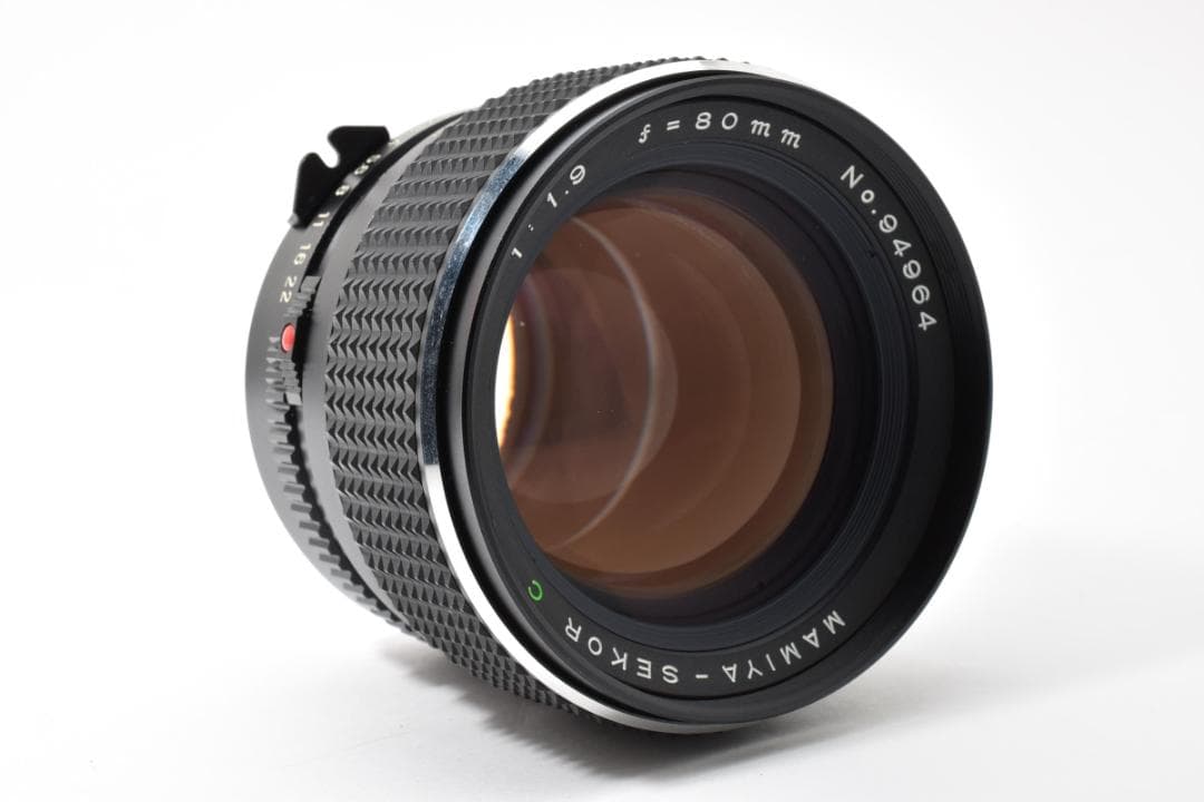 マミヤ マニュアルレンズ MAMIYA-SEKOR C 80mm F1.9