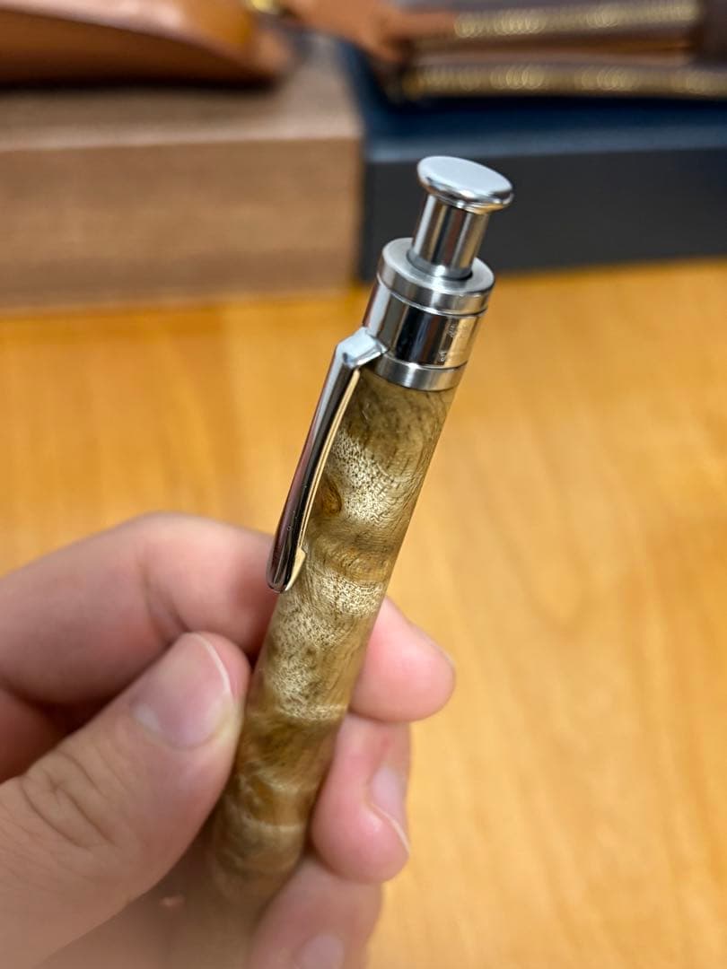 マーブルウッドシャーペン　公房楔　ペンシル楔